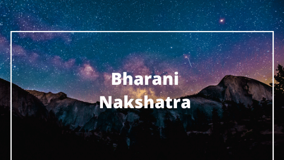 bharani nakshatra